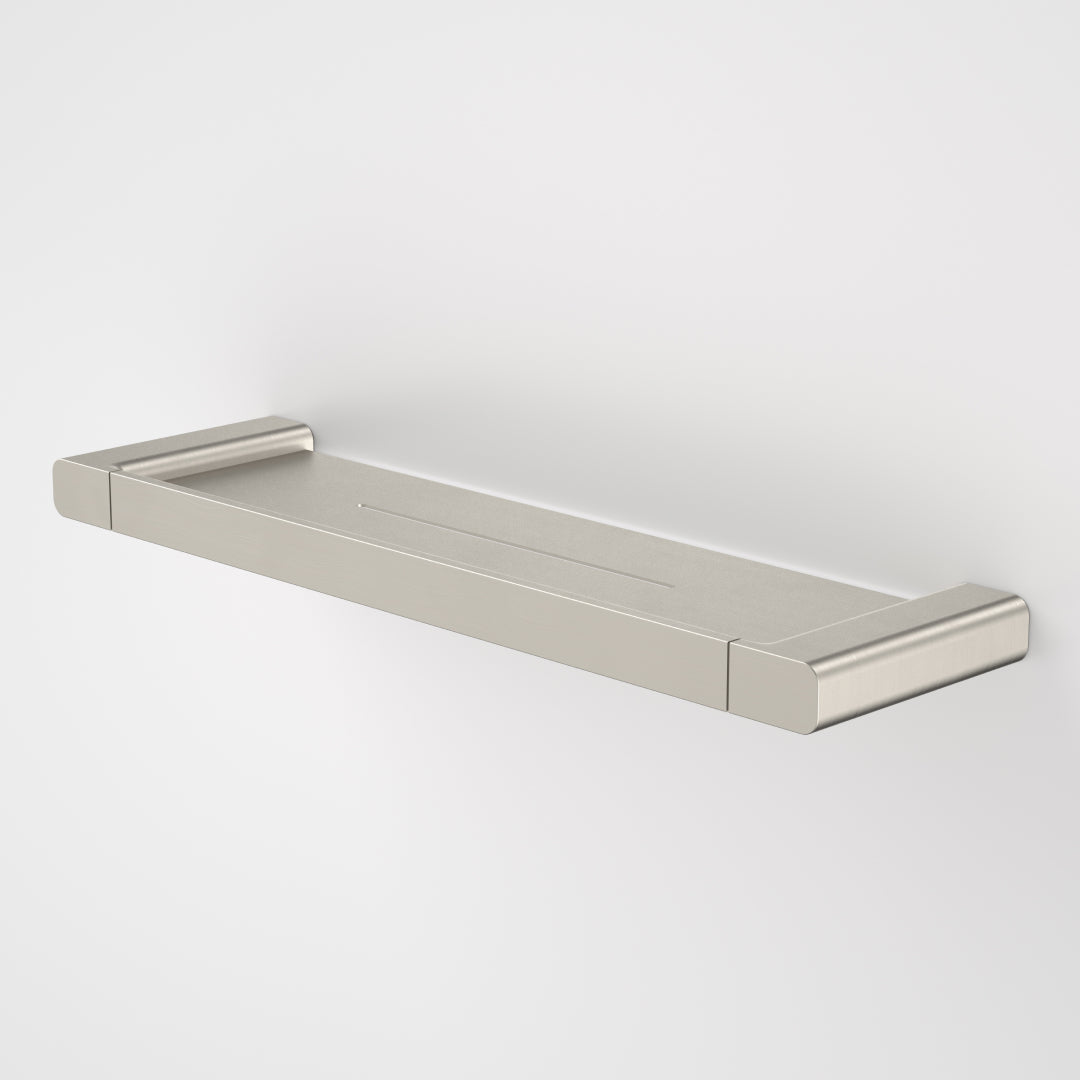 Caroma Luna Metal Shelf - Brushed Nickel - 99610BN
