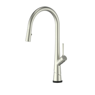 Greens Lustro Kontact Pull-Down Lead Free Sink Mixer - Brushed Nickel - LF19580254BN