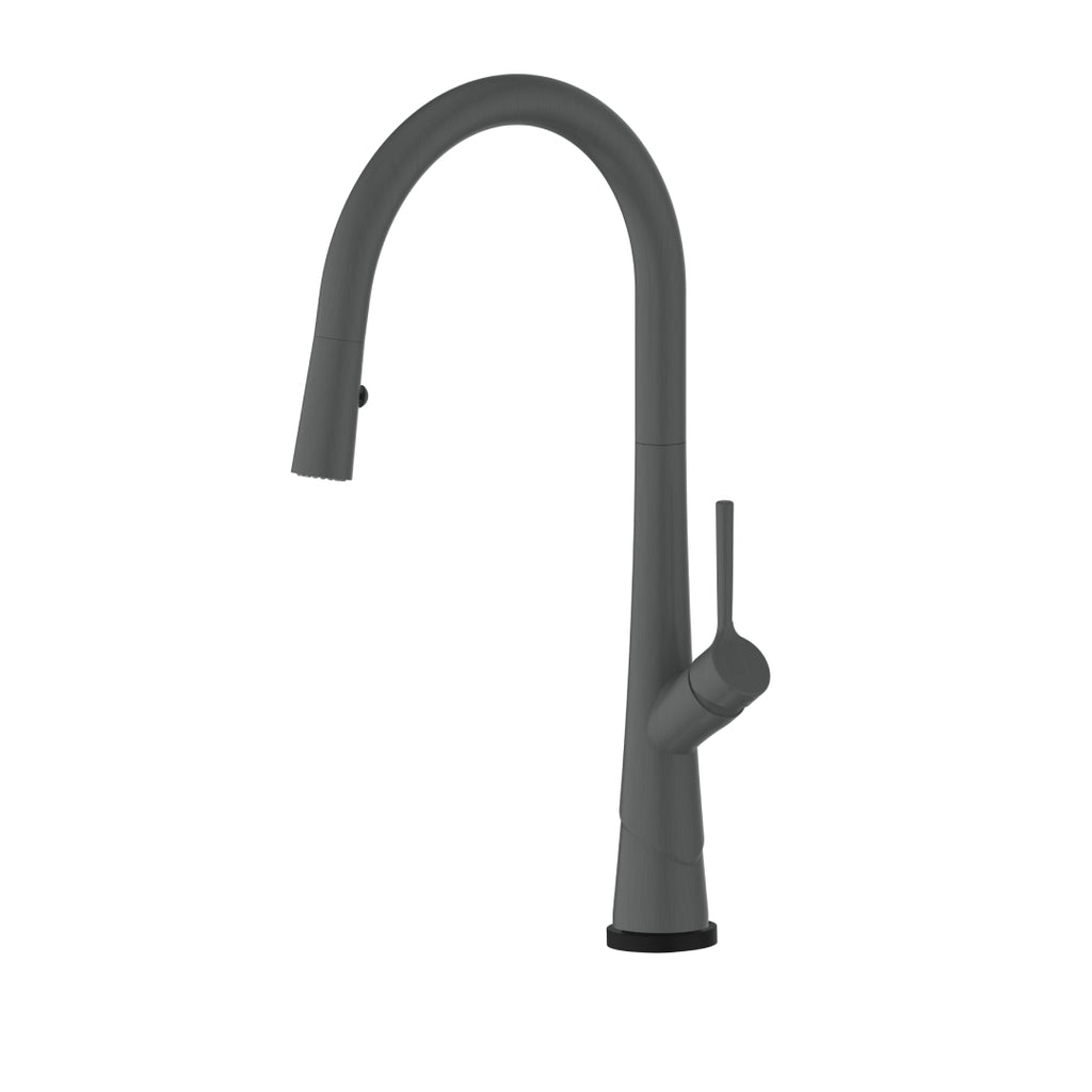 Greens Lustro Kontact Pull-Down Lead Free Sink Mixer - Gun Metal - LF19580254GM