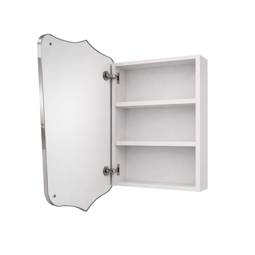 Turner Hastings Mayer Shield Mirror 800 Shaving Cabinet - Chrome MA406SC-CH