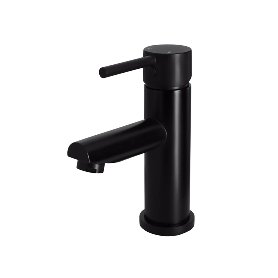 Meir Round Basin Mixer - Matte Black MB02