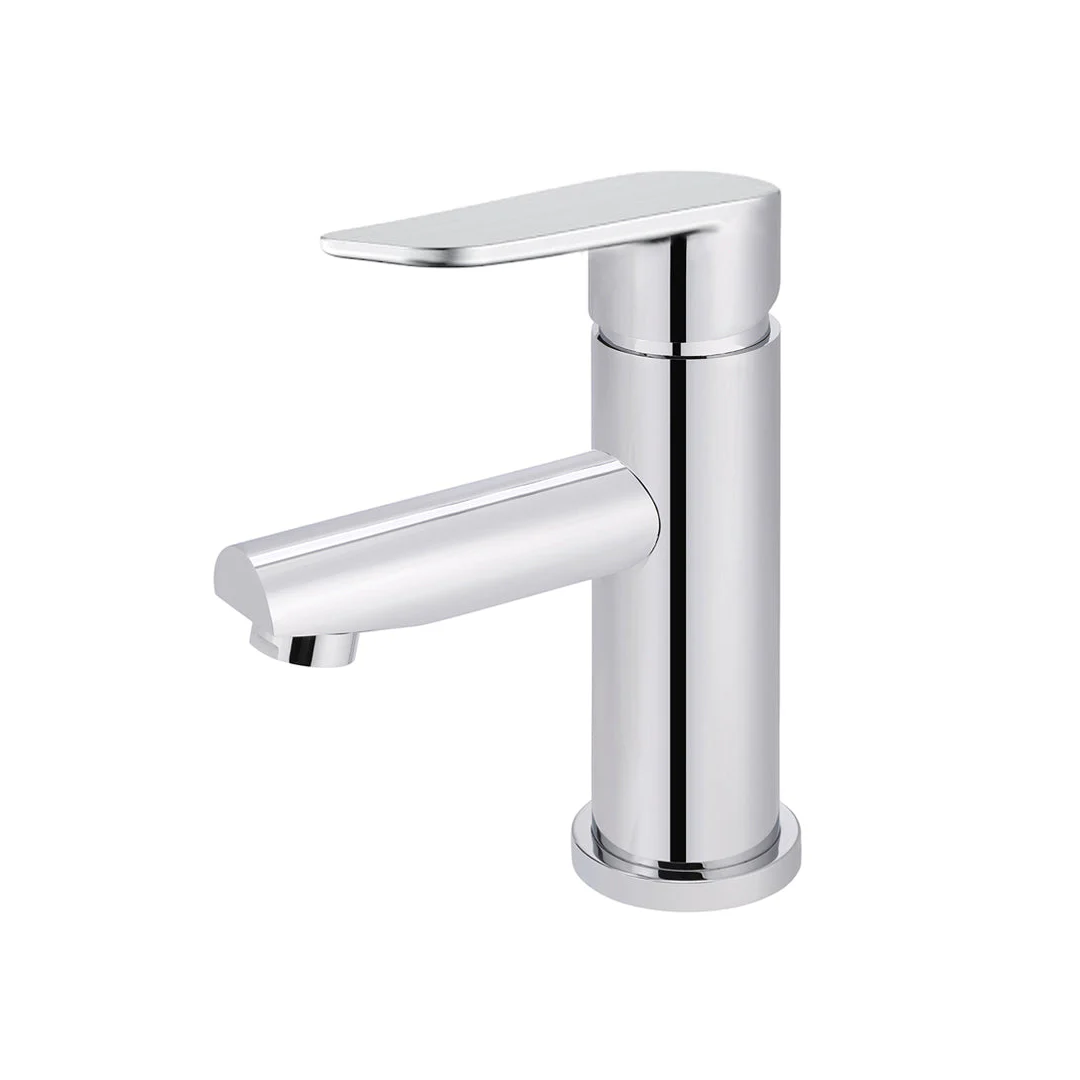 Meir Round Paddle Basin Mixer - Polished Chrome MB02PD-C