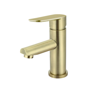 Meir Round Paddle Basin Mixer - PVD Tiger Bronze MB02PD-PVDBB