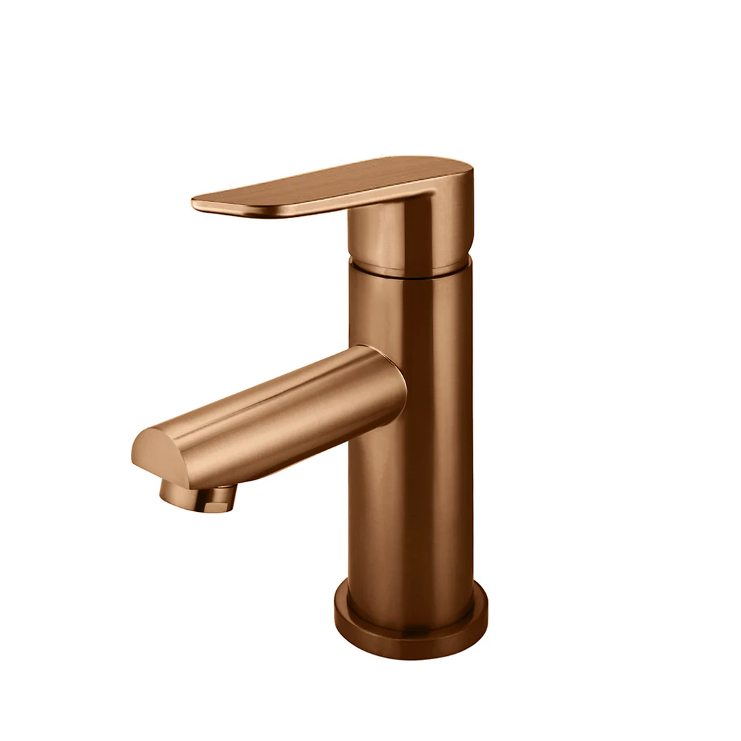 Meir Round Paddle Basin Mixer - Lustre Bronze MB02PD-PVDBZ
