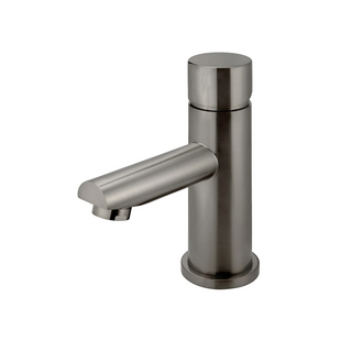 Meir Round Pinless Basin Mixer - Shadow Gun Metal MB02PN-PVDGM