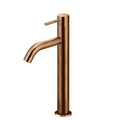 Meir Piccola Tall Basin Mixer With 130mm Spout - Lustre Bronze MB03XL.01-PVDBZ