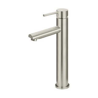 Meir Round Tall Basin Mixer - Brushed Nickel MB04-R2-PVDBN