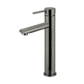 Meir Round Tall Basin Mixer - Shadow Gun Metal MB04-R2-PVDGM