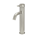 Meir Round Tall Curved Basin Mixer - Brushed Nickel MB04-R3-PVDBN