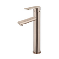 Meir Round Paddle Tall Basin Mixer - Champagne MB04PD-R2-CH