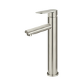 Meir Round Paddle Tall Basin Mixer - Brushed Nickel MB04PD-R2-PVDBN