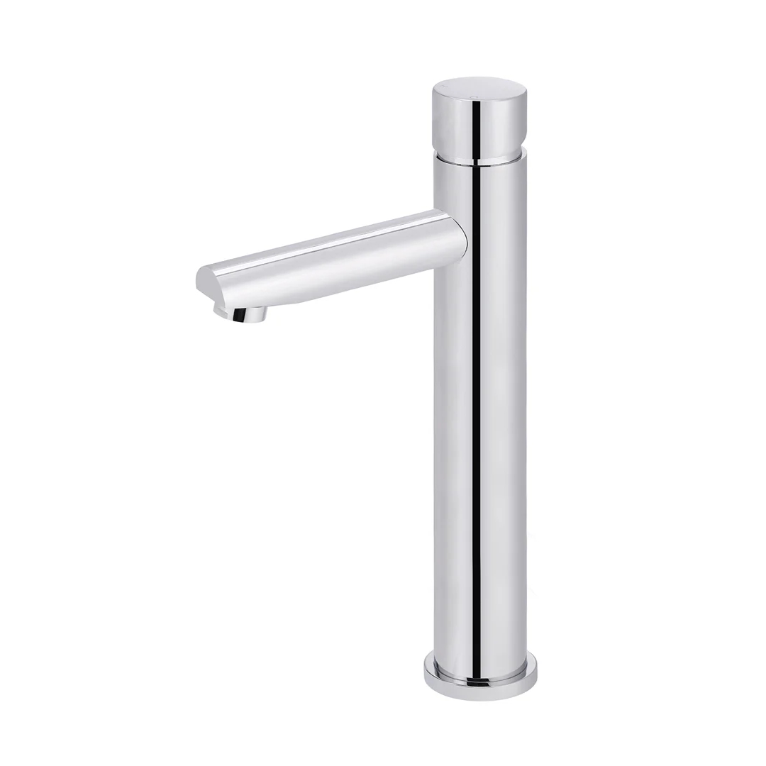 Meir Round Pinless Tall Basin Mixer - Polished Chrome MB04PN-R2-C