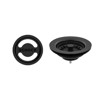 Abey Schock Overflow Trim Kit - Matte Black MBTK05