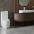 Studio Bagno Milady Rimless Matte White Back To Wall Toilet Suite - MIL001/MW