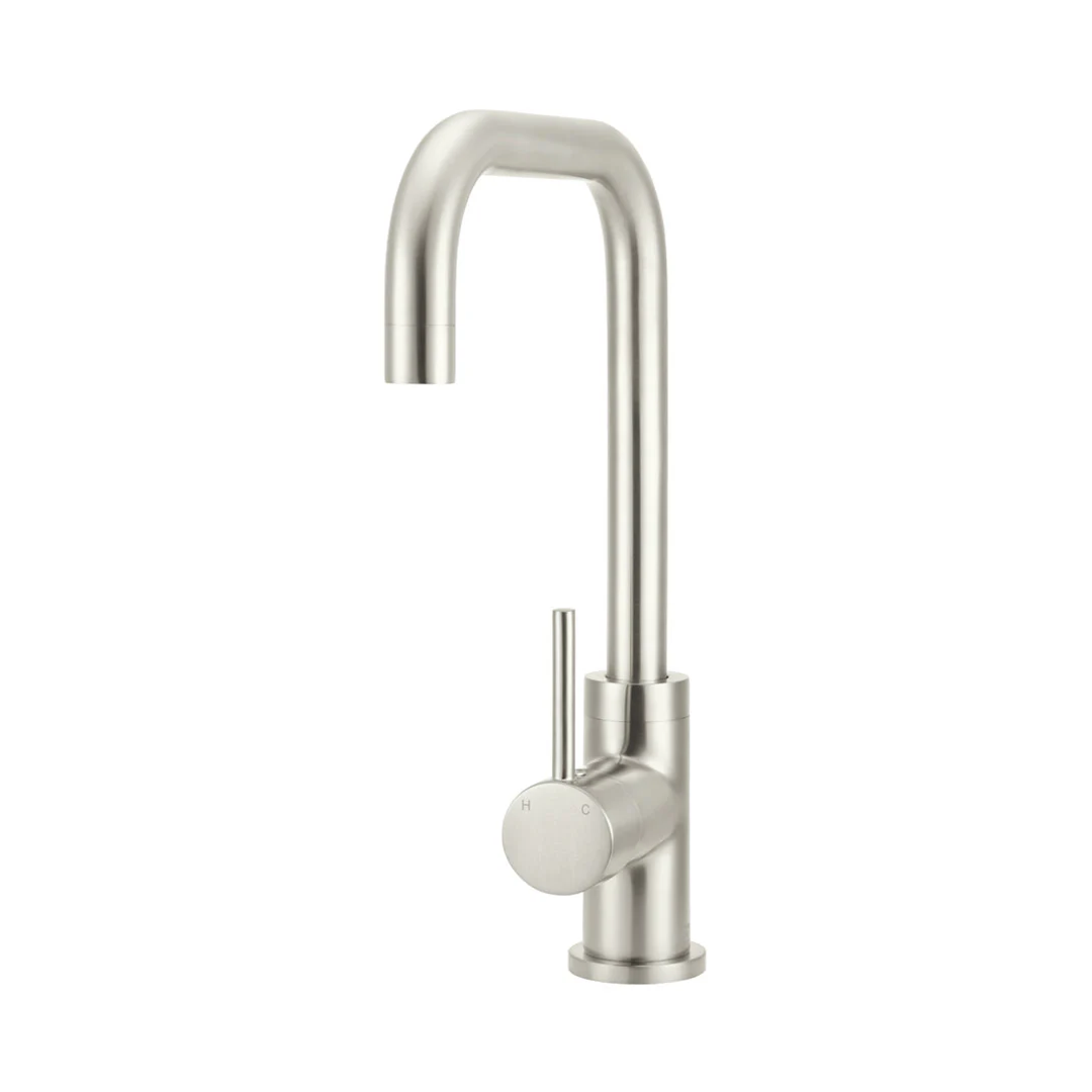 Meir Round Kitchen Mixer - PVD Brushed Nickel MK02-PVDBN