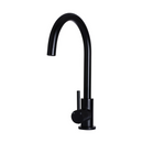Meir Round Gooseneck Kitchen Mixer - Matte Black