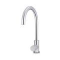 Meir Round Pinless Gooseneck Kitchen Mixer - Polished Chrome MK03PN-C