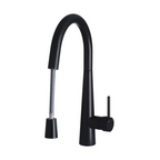 Meir Round Pull Out Sink Mixer - Matte Black - MK07