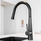 Meir Round Pull Out Sink Mixer - Matte Black - MK07