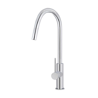 Meir Round Piccola Pull-Out Kitchen Mixer - Polished Chrome MK17-C