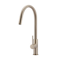Meir Round Piccola Pull-Out Kitchen Mixer - Champagne MK17-CH