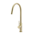 Meir Round Piccola Pull-Out Kitchen Mixer - PVD Tiger Bronze MK17-PVDBB