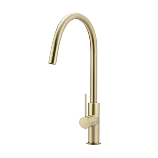 Meir Round Piccola Pull-Out Kitchen Mixer - PVD Tiger Bronze MK17-PVDBB