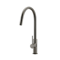 Meir Round Piccola Pull-Out Kitchen Mixer - PVD Shadow Gun Metal MK17-PVDGM