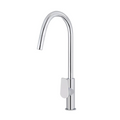 Meir Round Paddle Piccola Pull-Out Kitchen Mixer - Polished Chrome MK17PD-C