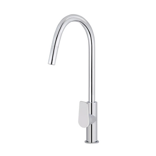 Meir Round Paddle Piccola Pull-Out Kitchen Mixer - Polished Chrome MK17PD-C