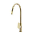 Meir Round Paddle Piccola Pull-Out Kitchen Mixer - PVD Tiger Bronze MK17PD-PVDBB