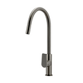 Meir Round Paddle Piccola Pull-Out Kitchen Mixer - PVD Shadow Gun Metal MK17PD-PVDGM