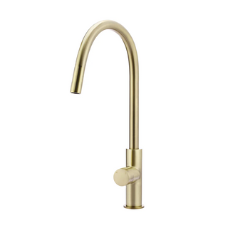 Meir Round Pinless Piccola Pull-Out Kitchen Mixer - PVD Tiger Bronze MK17PN-PVDBB