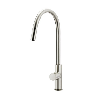 Meir Round Pinless Piccola Pull-Out Kitchen Mixer - PVD Brushed Nickel MK17PN-PVDBN