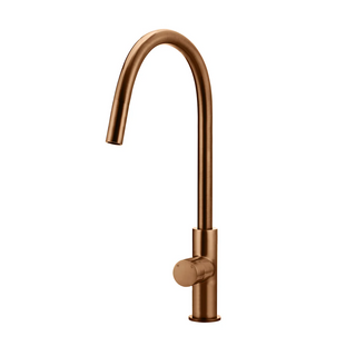 Meir Round Pinless Piccola Pull-Out Kitchen Mixer - PVD Lustre Bronze MK17PN-PVDBZ