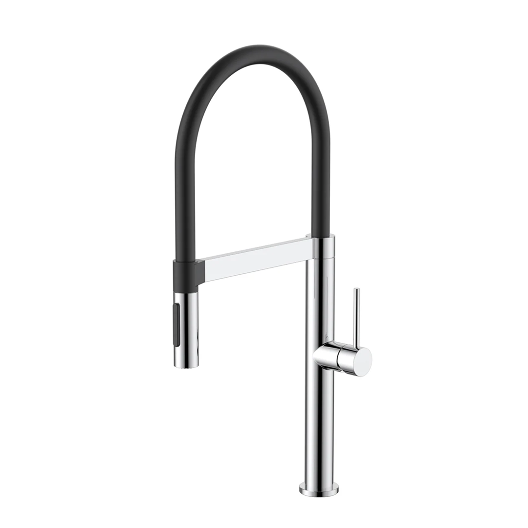 Meir Pull Down Kitchen Mixer with Magnetic Dock - Polished Chrome MK19-C