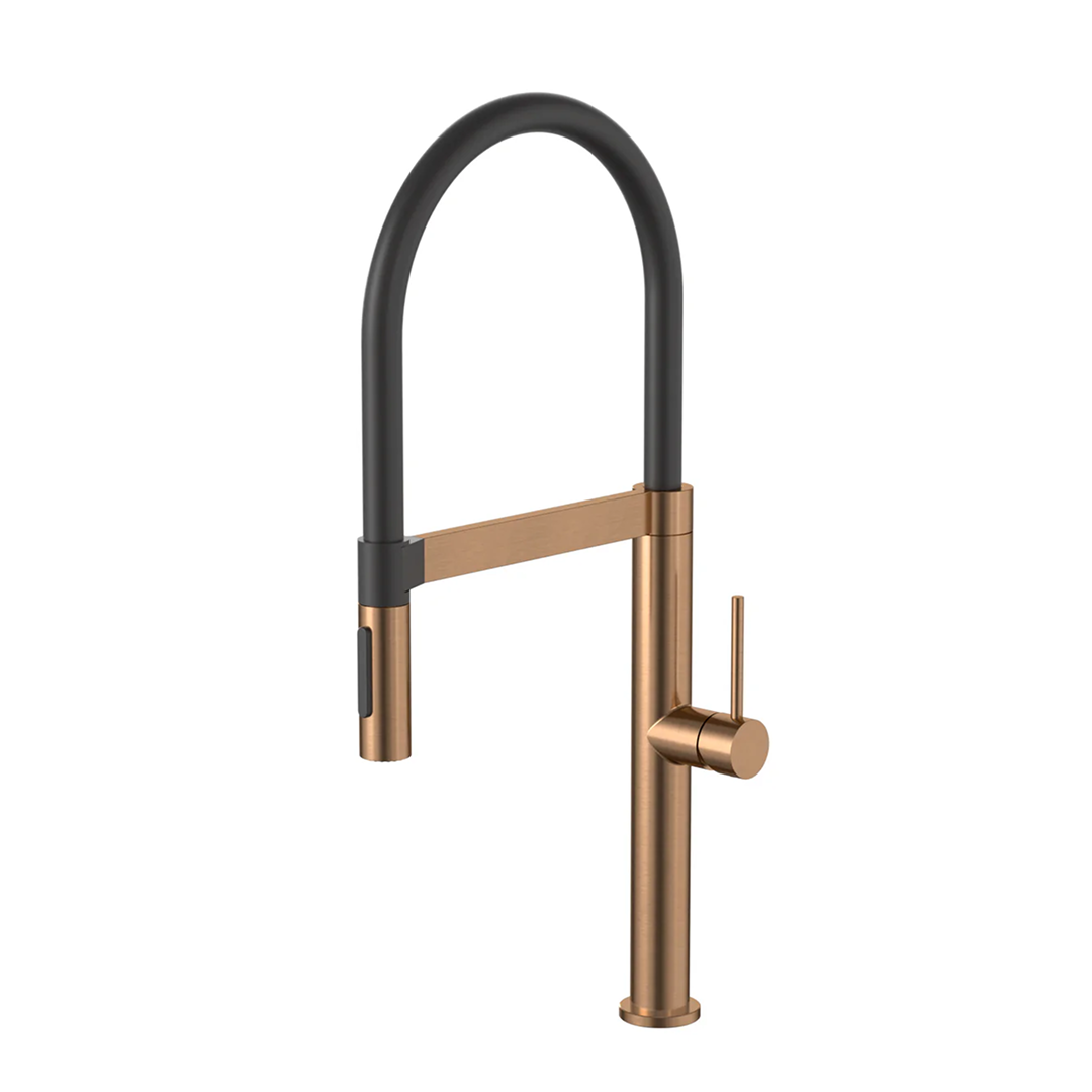 Meir Pull Down Kitchen Mixer with Magnetic Dock - PVD Lustre Bronze MK19-PVDBZ