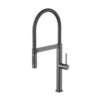 Meir Pull Down Kitchen Mixer with Magnetic Dock - PVD Shadow Gun Metal MK19-PVDGM