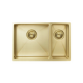 Meir Lavello 670 1 & 1/2 Bowl Sink - Brushed Bronze Gold - MKSP-D670440-PVDBB
