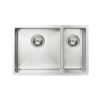 Meir Lavello 670 1 & 1/2 Bowl Sink - Brushed Nickel - MKSP-D670440-PVDBN