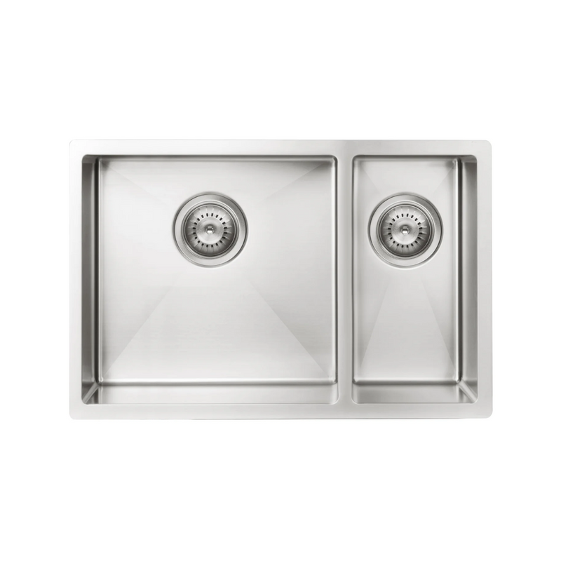 Meir Lavello 670 1 & 1/2 Bowl Sink - Brushed Nickel