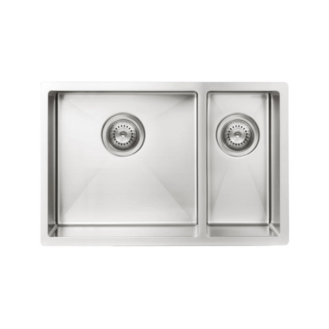 Meir Lavello 670 1 & 1/2 Bowl Sink - Brushed Nickel
