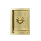 Meir Lavello 380 Single Bowl Bar Sink - Brushed Bronze Gold - MKSP-S322222-PVDBB