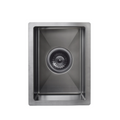 Meir Lavello 380 Single Bowl Bar Sink - Gun Metal Black - MKSP-S322222-PVDGM