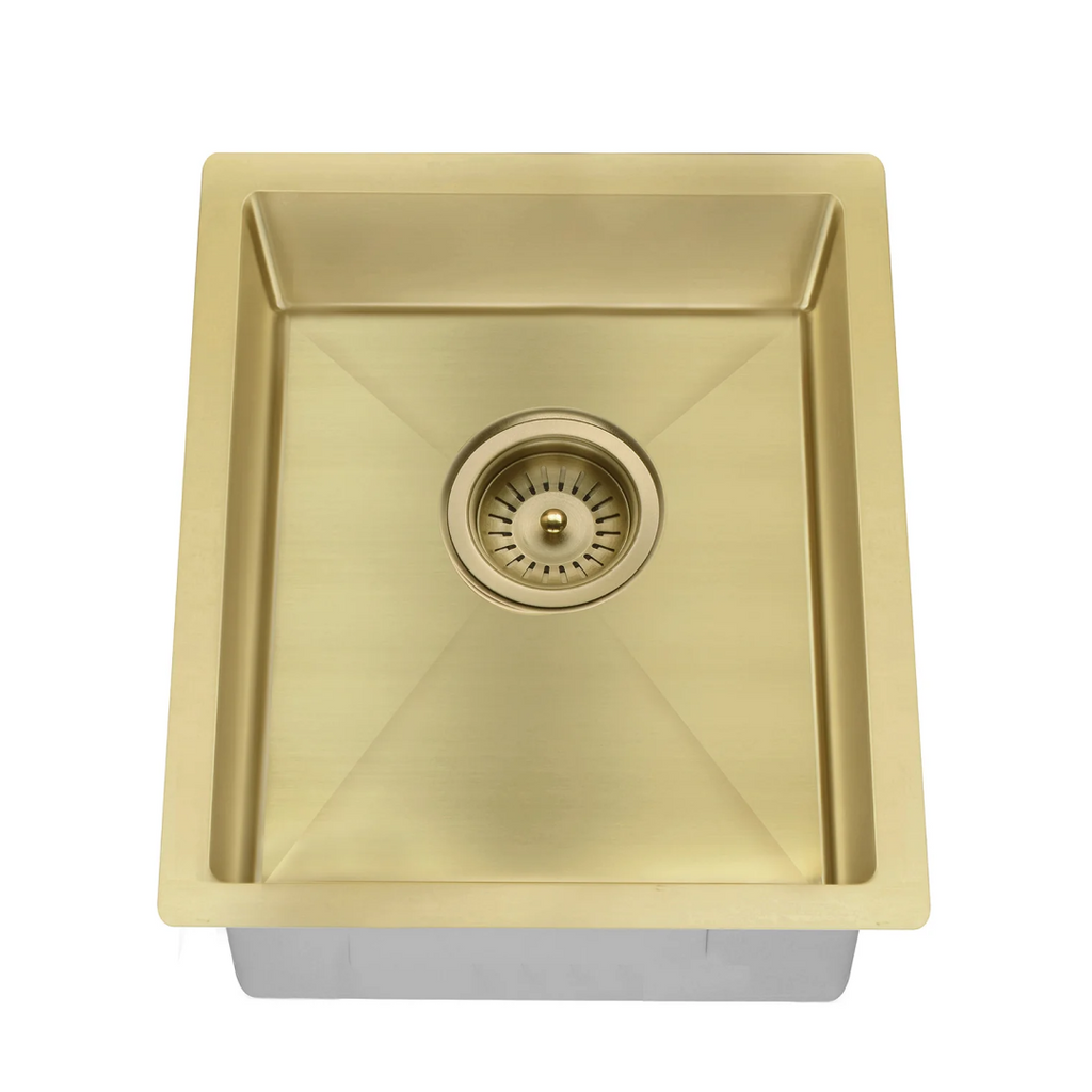 Meir Lavello 380 Single Bowl Sink - Brushed Bronze Gold - MKSP-S380440-PVDBB