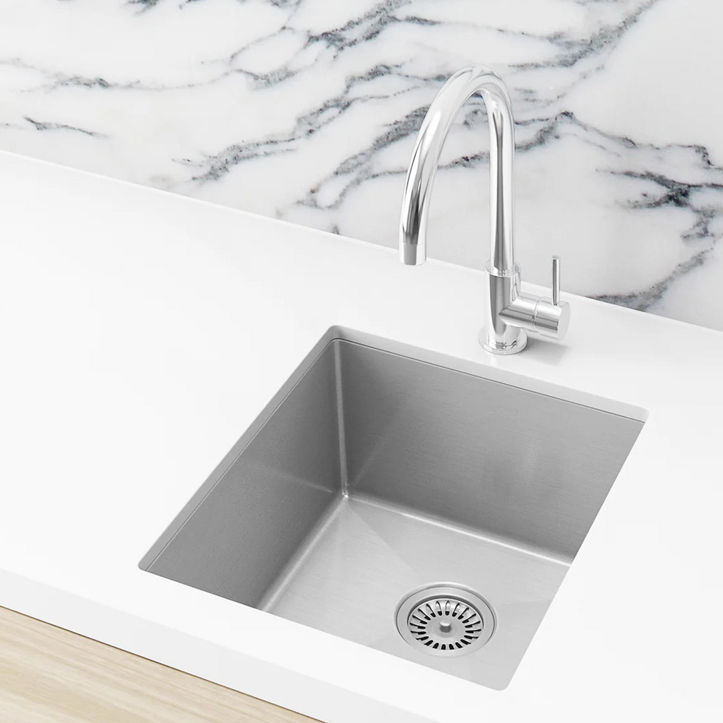 Meir Lavello 380 Single Bowl Sink - Brushed Nickel - MKSP-S380440-PVDBN