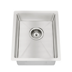 Meir Lavello 380 Single Bowl Sink - Brushed Nickel - MKSP-S380440-PVDBN
