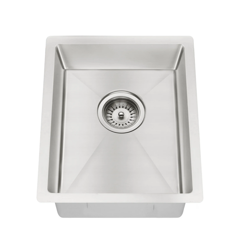 Meir Lavello 380 Single Bowl Sink - Brushed Nickel