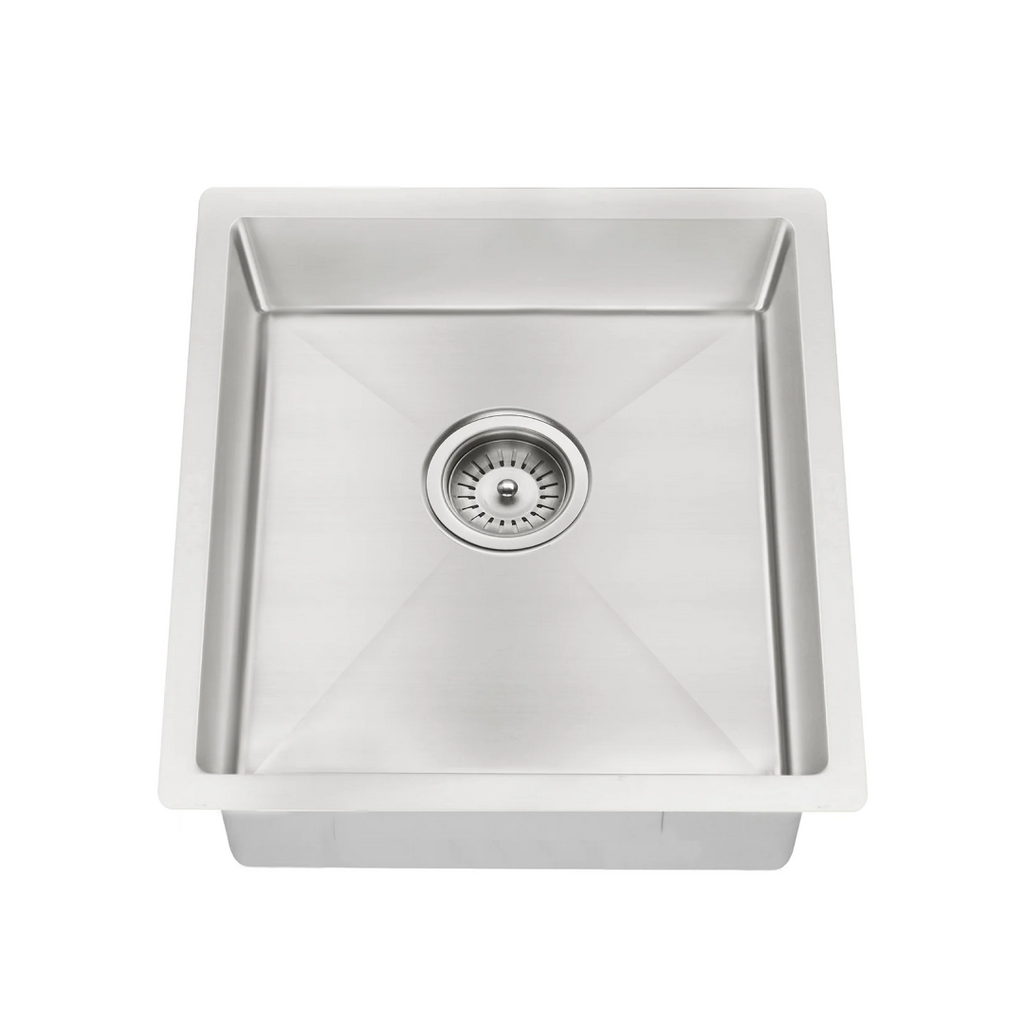 Meir Lavello 450 Single Bowl Sink - Brushed Nickel - MKSP-S450450-PVDBN