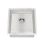 Meir Lavello 450 Single Bowl Sink - Brushed Nickel - MKSP-S450450-PVDBN
